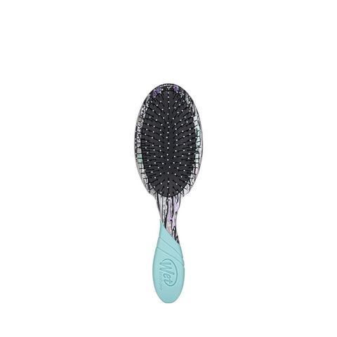 Wet Brush Super Slick hair brush with black bristles and turquoise handle for smooth detangling