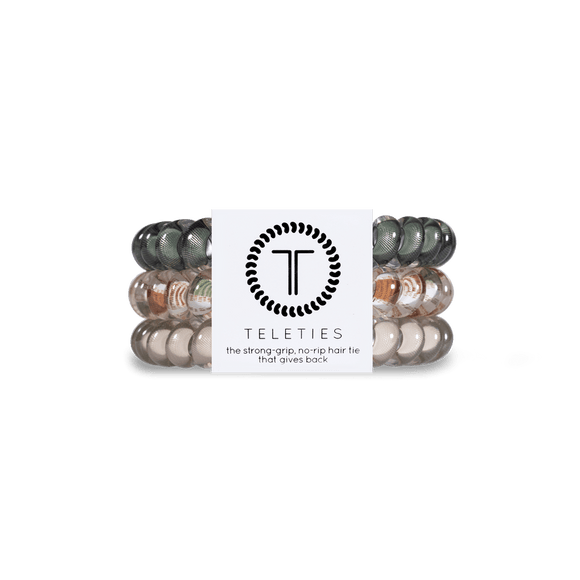 Teleties Small Hair Ties in assorted colors for strong grip and no-rip hair styling