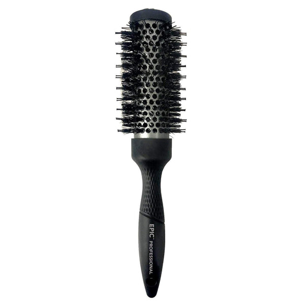 Wet Brush Epic Pro Blowout Brush with round barrel and black bristles for professional styling