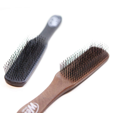Wet Brush paddle hair brushes with flexible thin bristles and ergonomic handles for detangling hair
