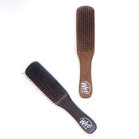 Wet Brush wooden paddle hair brushes with flexible bristles for detangling and smoothing hair