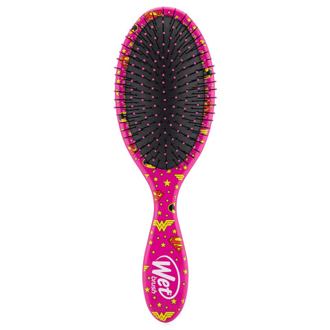 Wet Brush Justice League detangler brush with vibrant Wonder Woman design for effortless hair styling