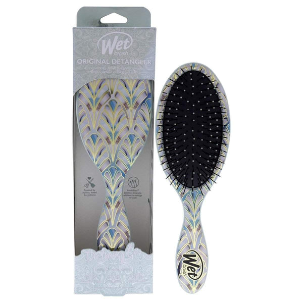 Wet Brush original detangler with mosaic design hair brush pattern for smooth styling