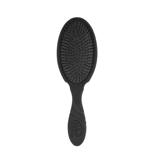 Wet Brush Pro Detangler black hairbrush with soft bristles and ergonomic handle
