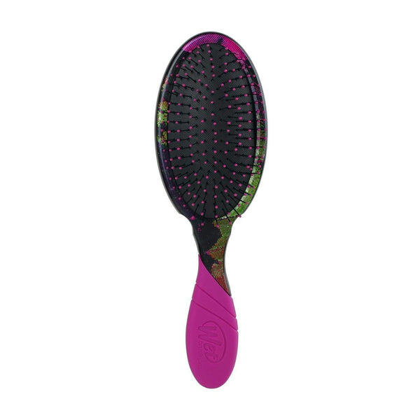 Wet Brush Pro Detangler Metamorphosis with purple handle and flexible bristles for easy hair detangling