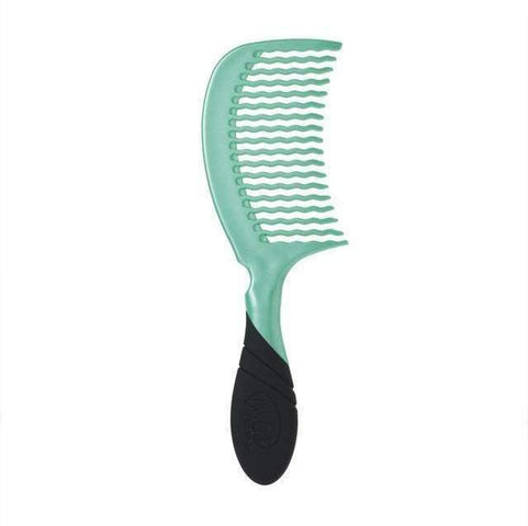 Wet Brush Pro detangling comb in teal and black for easy and gentle hair detangling