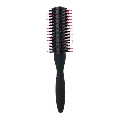 Wet Brush Pro fast dry brush black round hairbrush with pink-tipped bristles