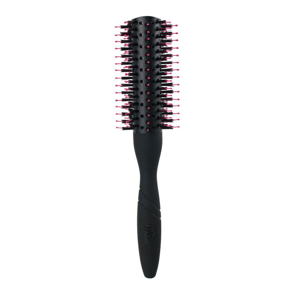 Wet Brush Pro fast dry brush black round hairbrush with pink-tipped bristles
