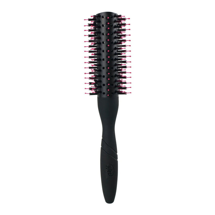 Wet Brush Pro fast dry brush black round hairbrush with pink-tipped bristles