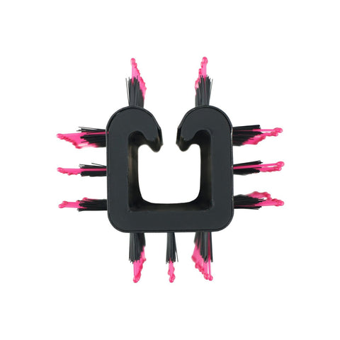 Wet Brush Pro fast dry brush replacement head with black and pink bristles for quick drying