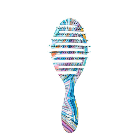 Wet Brush Pro Flex Dry Hairbrush with Vibrant Colorful Design for Easy Detangling