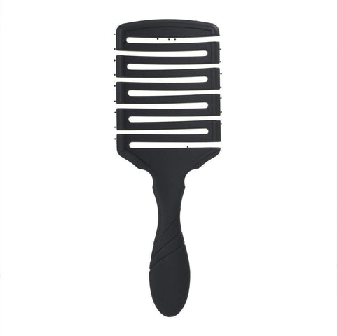 Wet Brush Pro Flex Dry Paddle hairbrush with black flexible vented design for fast drying