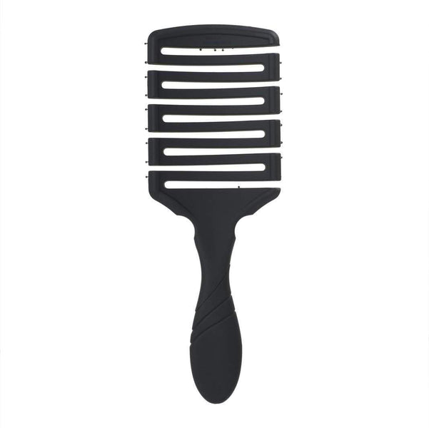 Wet Brush Pro Flex Dry Paddle hairbrush with black flexible vented design for fast drying
