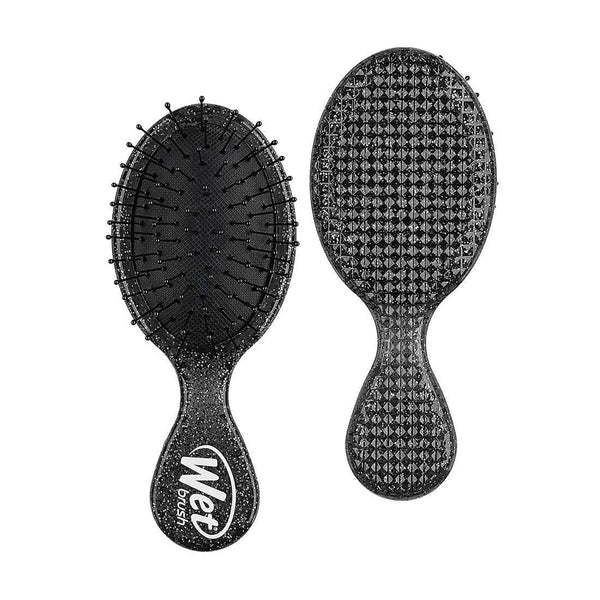 Wet Brush travel size detangler brush in black for easy hair management on the go