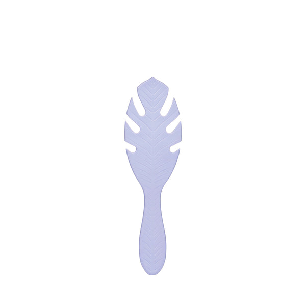 Wet Brush Eco-Friendly Hair Detangler in Light Purple with Leaf Design for Gentle Hair Care