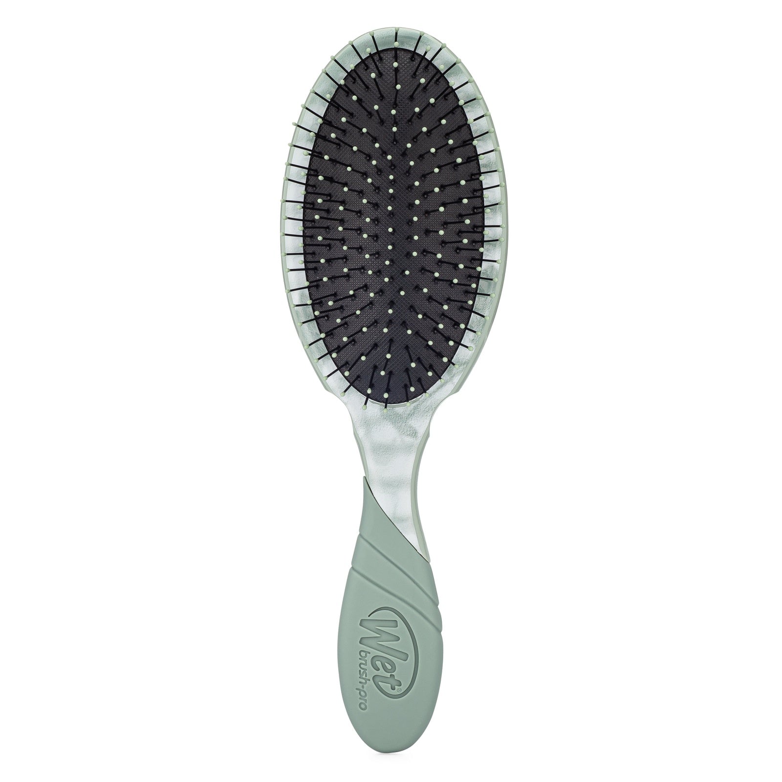 Wet Brush Pro Detangler Brush Floral Shadows with soft flexible bristles and ergonomic handle