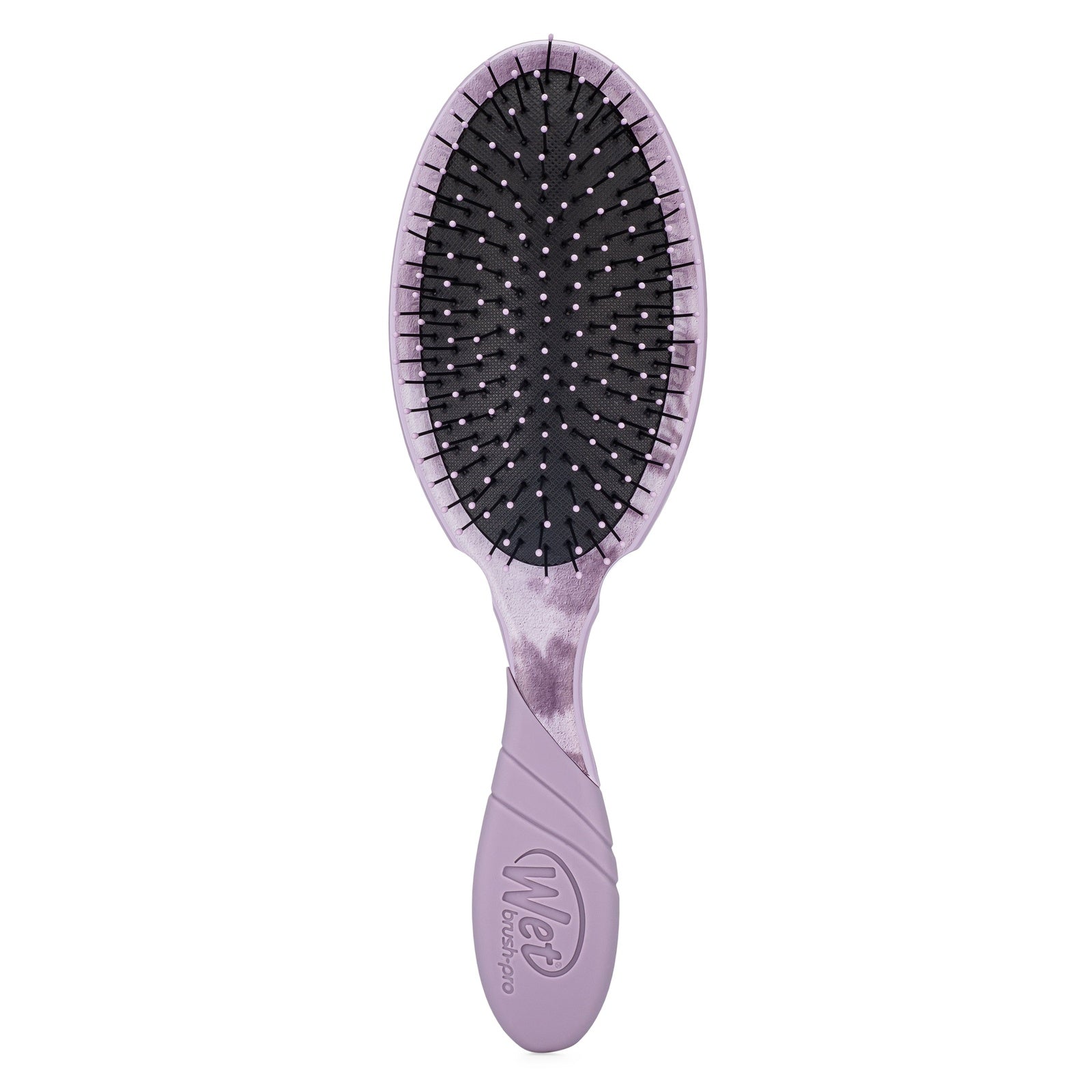 Wet Brush Pro Detangler Brush Floral Shadows with soft bristles and purple floral design