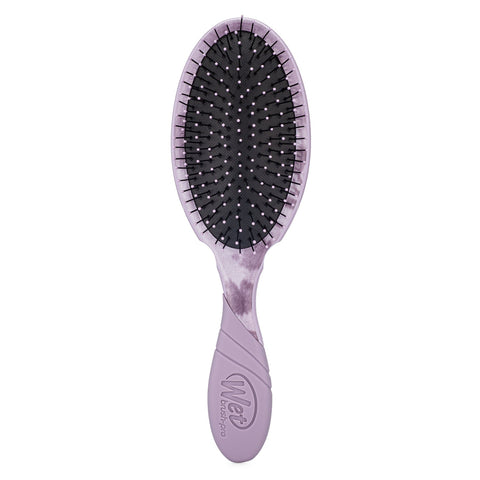 Wet Brush Pro Detangler Brush Floral Shadows with soft bristles and purple floral design