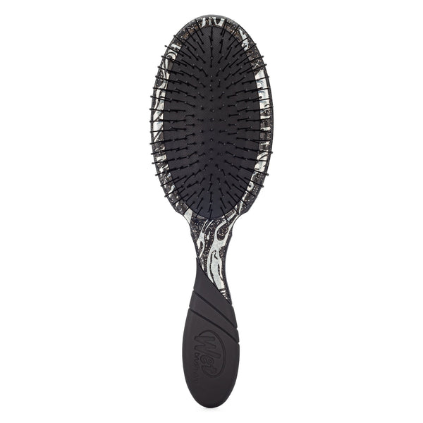 Wet Brush sparkle finish detangling brush with black bristles and comfortable grip handle