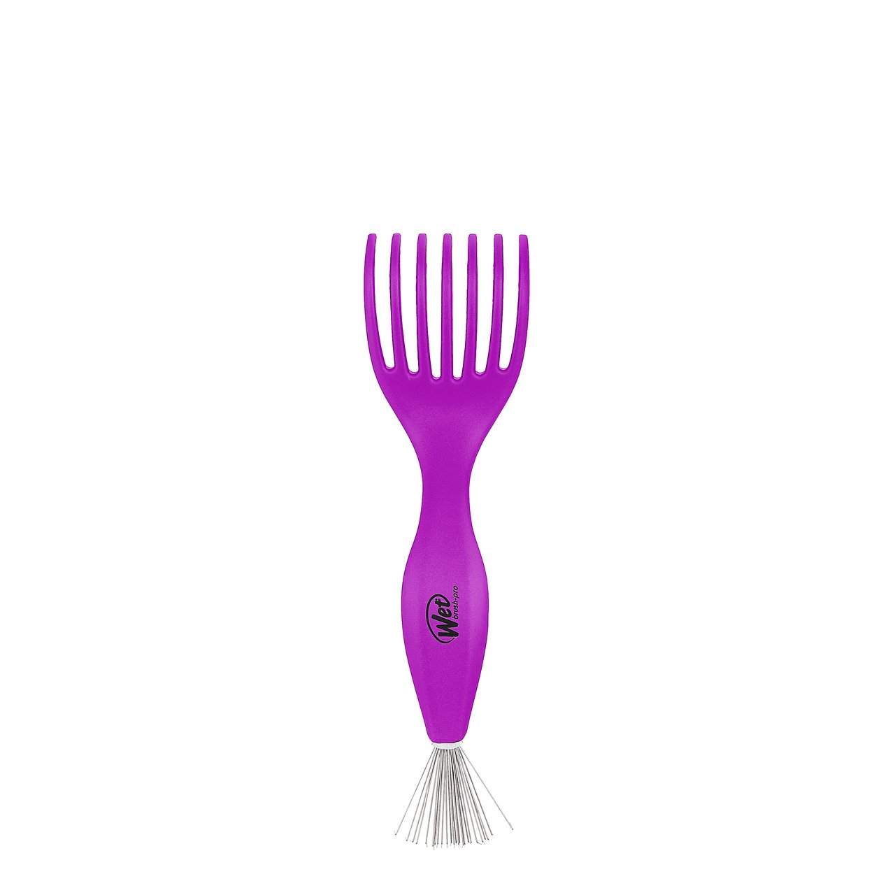 Wet Brush purple professional hair brush cleaner tool with wide prongs and metal bristles