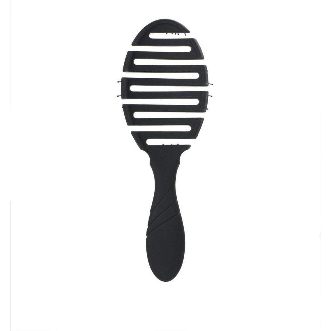 Wet Brush flexible detangling hair brush in black with ergonomic handle and unique vented design