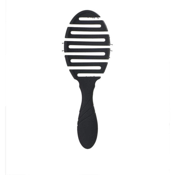 Wet Brush flexible detangling hair brush in black with ergonomic handle and unique vented design