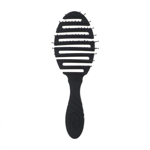 Wet Brush flexible detangling hair brush in black with ergonomic handle and vented design