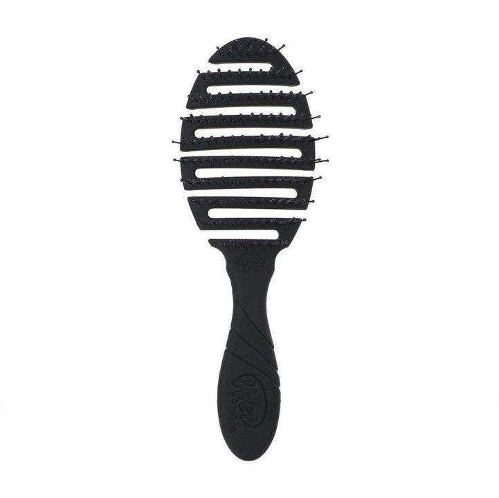 Wet Brush flexible detangling hair brush in black with ergonomic handle and vented design